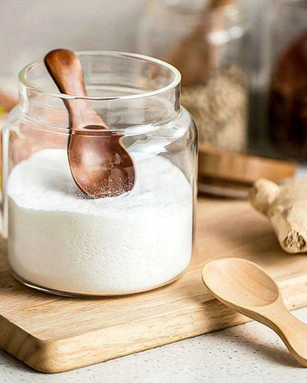 Set of 4 Eco-Friendly Mini Wooden Spoons for Spices and Sugar