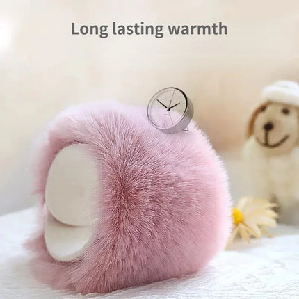 Cloud Insole Plush Rabbit Fur Insoles - Warm, Soft, Breathable