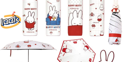 New Miffy personalized creative folding umbrella sweet and cute girls sun protection parasol mini portable five-fold umbrella new-miffy-personalized-creative-folding-umbrella-sweet-and-cute-girls-sun-protection-parasol-mini-portable-five-fold-umbrella