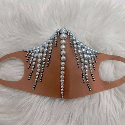 Radiant Rhinestone Evening Mask: Your Ultimate Glamour Accessory