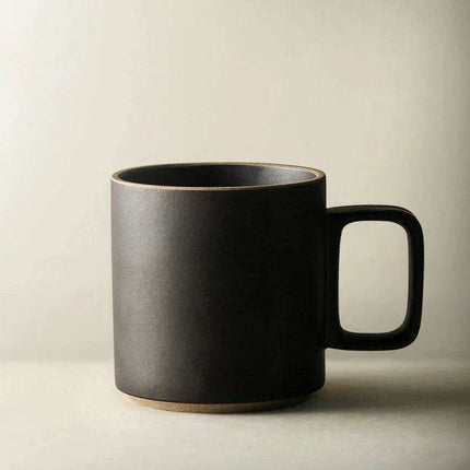 Artisan Vintage Clay Stoneware Coffee Mug - A Touch of Rustic Charm for Your Home