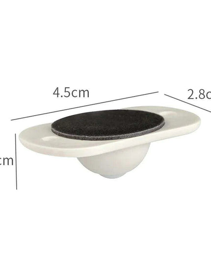 4PCS Adhesive 360° Swivel Caster Wheels for Effortless Furniture Mobility