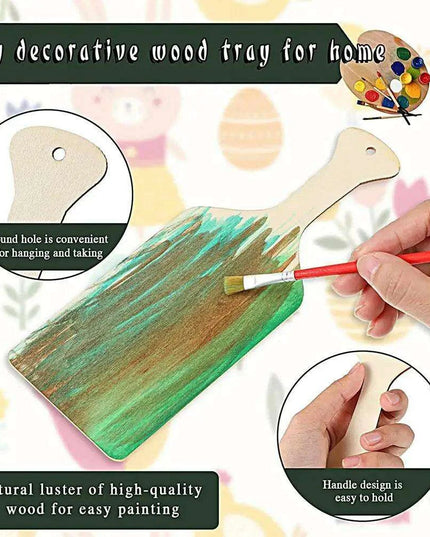 Chic Paddle-Style Wooden Cutting Board - Essential for Every Home Chef