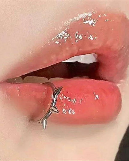 Chic Non-Pierced Stainless Steel Hoop Ring: Versatile Jewelry for Nose, Lip, and Septum