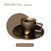 Enhance Your Coffee Moments with Our Sophisticated Espresso Cup and Saucer Ensemble