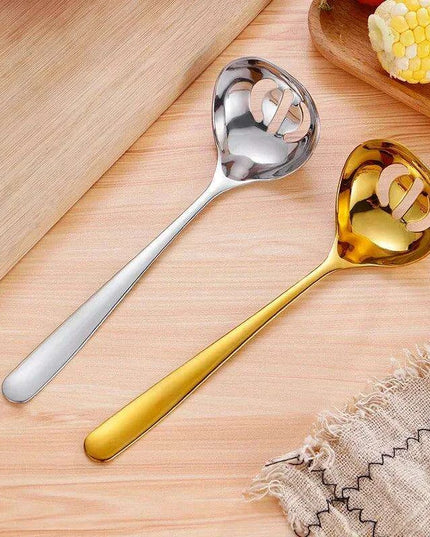 Sophisticated Stainless Steel Ladle Set with Extended Handles for Effortless Cooking