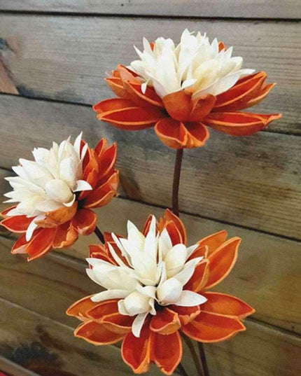 Artisanal Lotus Blossom Bouquet: A Rustic Touch for Your Home