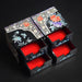Luxurious Mother of Pearl Jewelry Organizer Box with Dual Drawers for Accessories