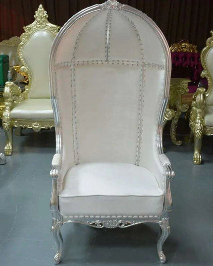 Nordic Elegance High Backrest Wedding Sofa Chair