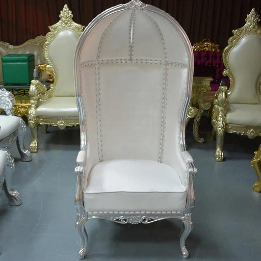 Nordic Elegance High Backrest Wedding Sofa Chair