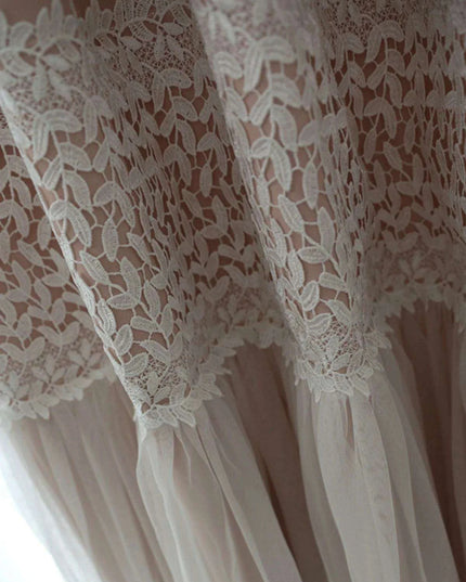 Whimsical Lace-Trimmed Blackout Curtains in Candy Colors for Stylish Girls' Bedrooms