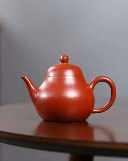 Elegant 120ml Authentic Yixing Purple Clay Teapot - Handcrafted Travel Tea Set