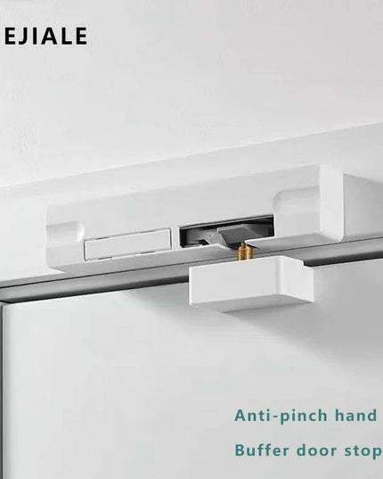 Hydraulic Soft-Close Door Buffer for Wood & Metal - Safe, Silent, and Easy to Install