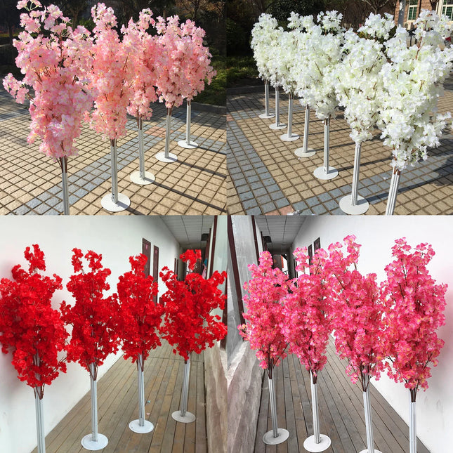 5 Feet Long Artificial Cherry Blossom Flowers for Wedding Outdoor Party Decoration Shopping Mall Centers Fake Flower Arrangement 5-feet-long-artificial-cherry-blossom-flowers-for-wedding-outdoor-party-decoration-shopping-mall-centers-fake-flower-arrangement