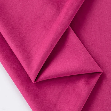 Thickened Polyester Velvet Fabric — 150cm Wide, 450g/m²