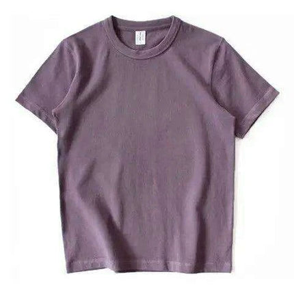 Men's Premium Khaki Cotton T-Shirt with Soft Brushed Neck