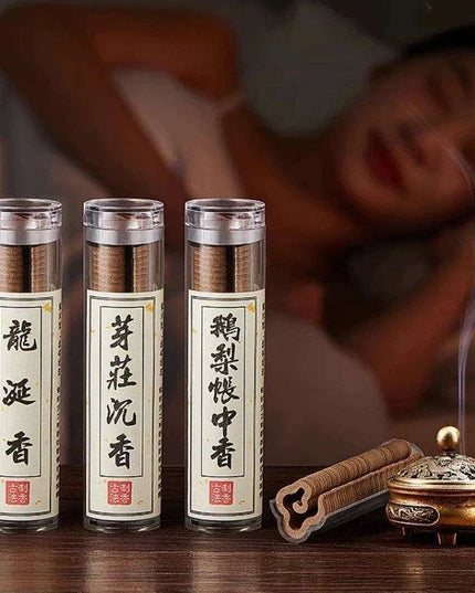 Aromatic Sandalwood and Cinnamon Mini Incense Disks - 42 Pieces for Meditation and Serenity