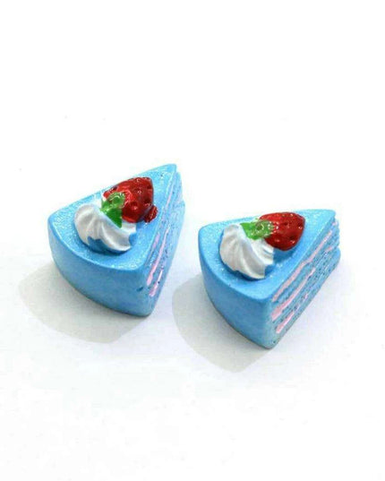 10-Piece Realistic Faux Fruit Cake Set for Photography and Display - Perfect for Cake Enthusiasts