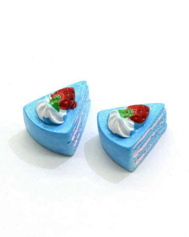 10-Piece Realistic Faux Fruit Cake Set for Photography and Display - Perfect for Cake Enthusiasts