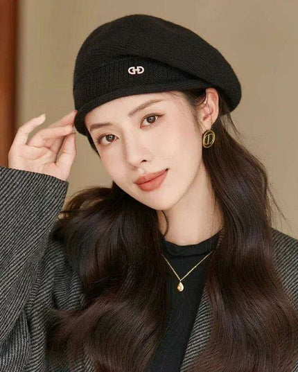 Chic Wool Berets for Women - Trendy Winter Fashion Accessory