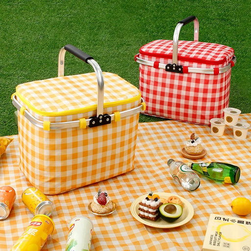 Adventure Essential: Spacious Picnic Handbag with Waterproof and Antifouling Features