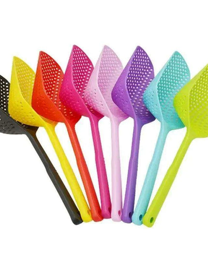 Colorful Slotted Skimmer Spoon - Essential Kitchen Tool for Every Chef