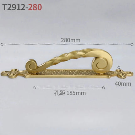 Luxury Solid Brass Cabinet Door Pull Exquisite Floral Door Handles Elegance and Durability for For Grand Entrances and Furniture luxury-solid-brass-cabinet-door-pull-exquisite-floral-door-handles-elegance-and-durability-for-for-grand-entrances-and-furniture