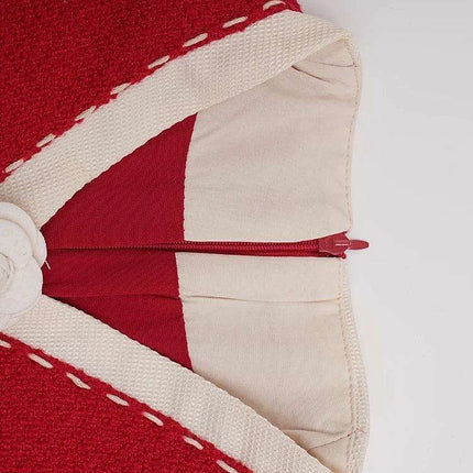 A-Line Evening Dress with 3D Floral Embellishments and Pearl Waist Detail