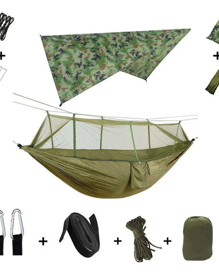 Premium Explorer's Hammock Kit - All-in-One Outdoor Survival Gear