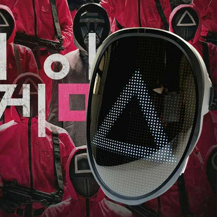 Personalized LED Bluetooth Party Mask with Animated Displays