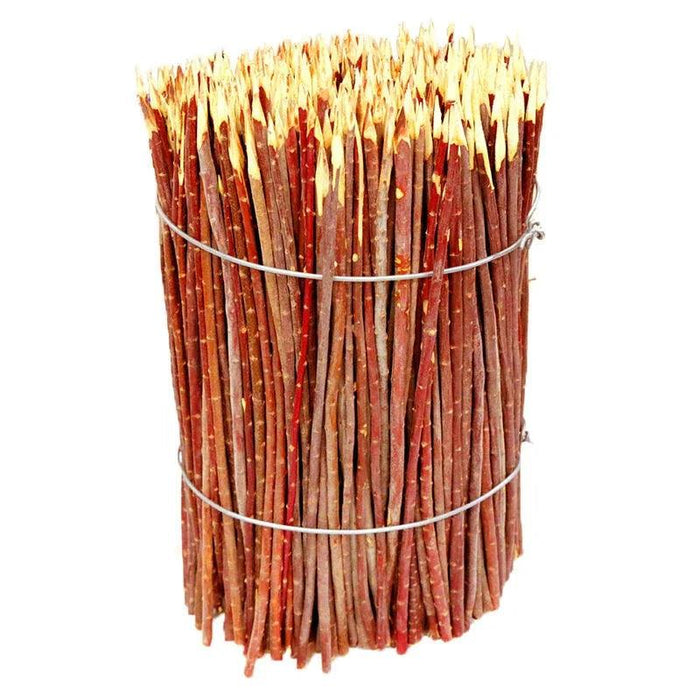 Premium Red Willow BBQ Skewers - Wooden Sticks for Grilling Outdoors