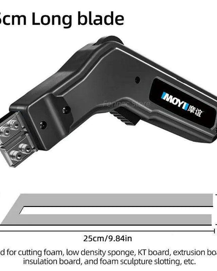 Adjustable Temperature Electric Fabric and Foam Cutter with Universal Plug Compatibility