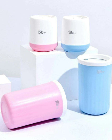 Portable Silicone Dog Paw Cleaner Cup - Effortless Grooming Tool for All Breeds