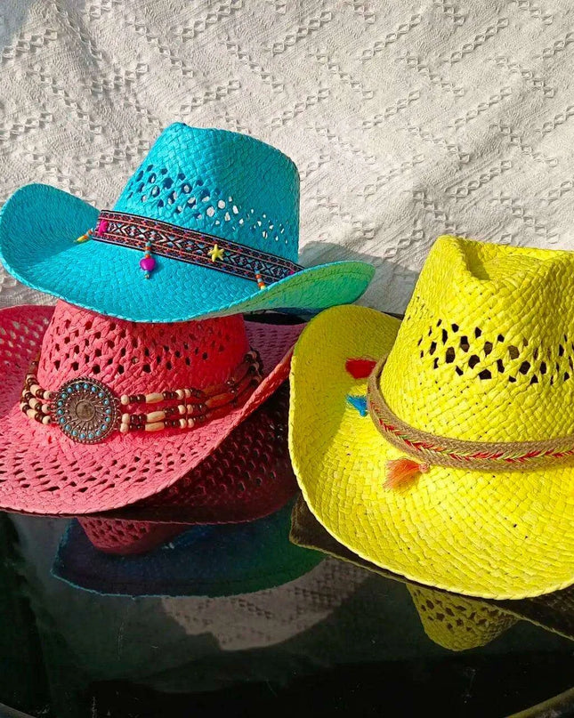 Handcrafted Cowboy Hat with Wild West Flair - Ideal for Outdoor Excursions