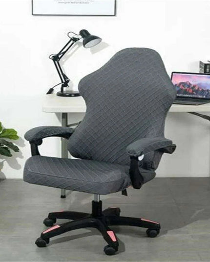 High Back Elastic Chair Cover for Office and Living Room