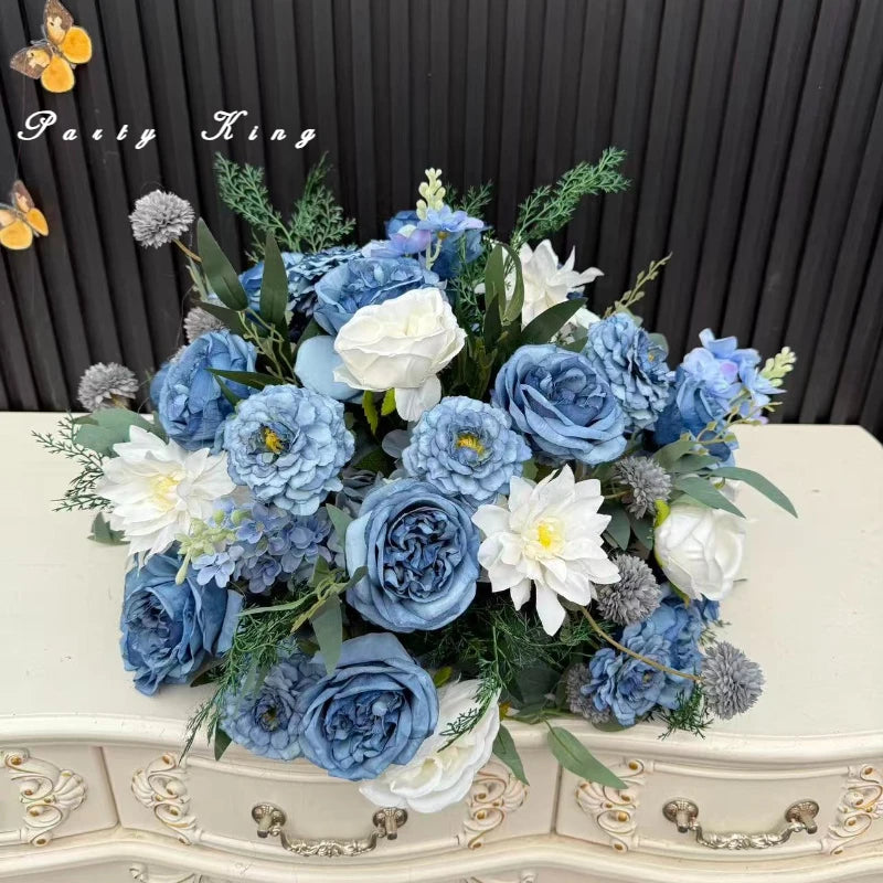 Silk Flower Ball Table Centrepiece