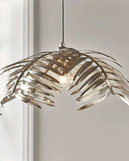 Lustrous Silver Leaf Chandelier: A Luxurious Illumination Masterpiece