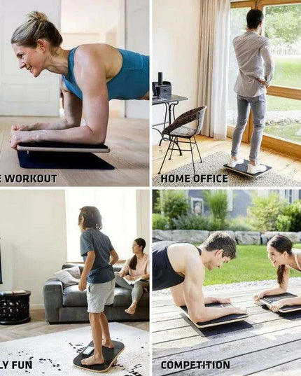 Fun and Functional Fitness Balance Board: Elevate Your Workouts with Engaging Games and a Complimentary App Featuring 10 Exciting Challenges