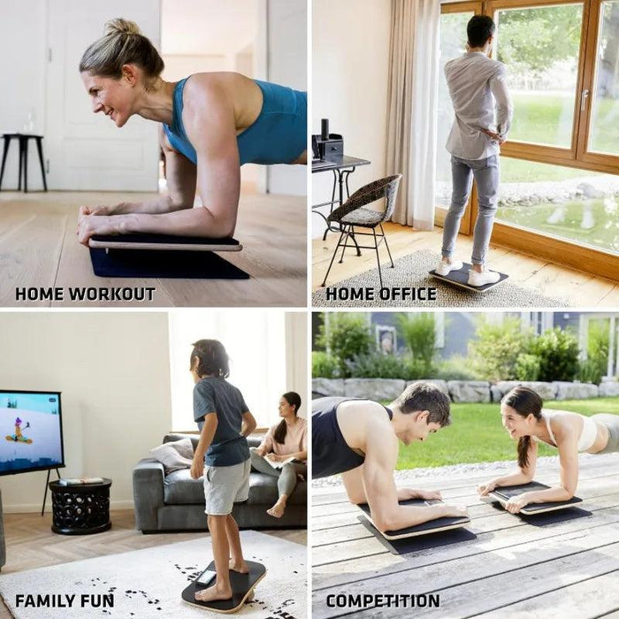 Fun and Functional Fitness Balance Board: Elevate Your Workouts with Engaging Games and a Complimentary App Featuring 10 Exciting Challenges