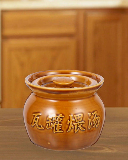 Ceramic Clay Cooking Pot - Your Ultimate Kitchen Essential for Hearty Soups and Stews