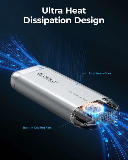 Sleek Sports Car-Inspired Portable SSD with Advanced Cooling and Multi-Device Compatibility