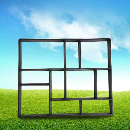 DIY Garden Pathway Paving Mold for Custom Concrete Walkways and Patios