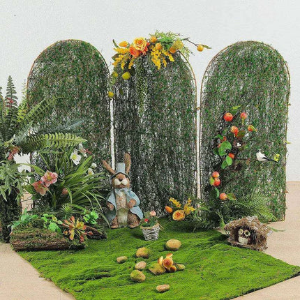 Lush Greenery Faux Carpet: Step into Nature's Luxury