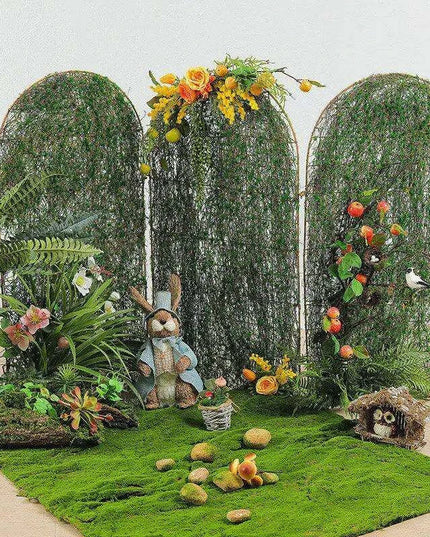 Lush Greenery Faux Carpet: Step into Nature's Luxury