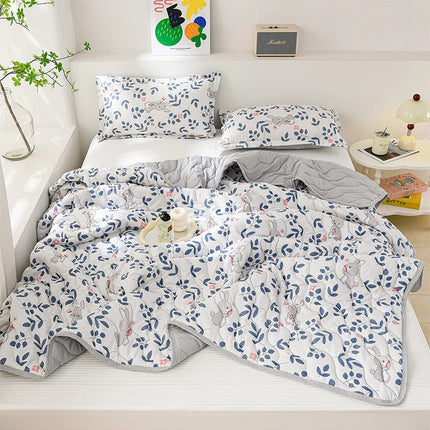 Manufacturer Direct Breathable Quilted Summer Blanket - Soft & Lightwe