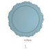 Elegant Embossed Flower Silicone Placemats - Enhance Your Dining Experience