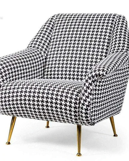 Scandinavian Luxe Upholstered Armchair for Stylish Home Interiors