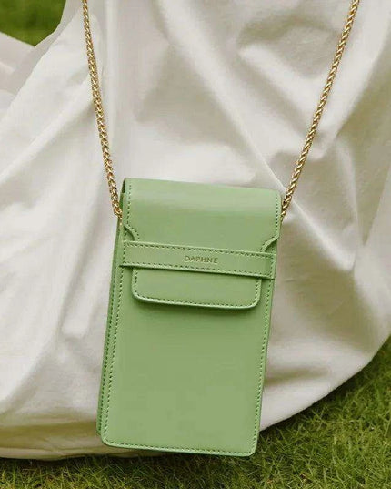 Candy Color Genuine Leather Women's Mini Crossbody Bag - ZOOLER DAPHNE Style #3043