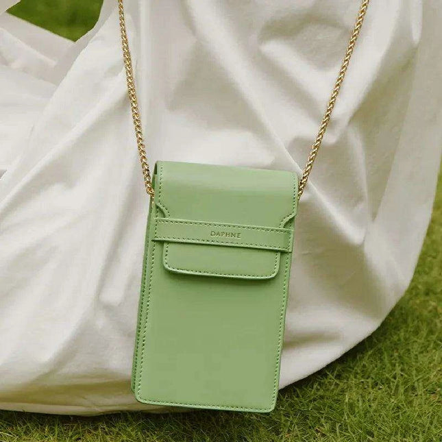 Candy Color Genuine Leather Women's Mini Crossbody Bag - ZOOLER DAPHNE Style #3043