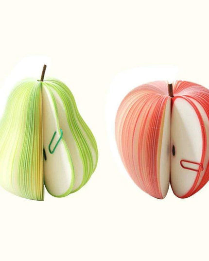 Chic Fruit-Themed Sticky Notes for Stylish Desk Organization